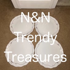 Bow Plate Set of 4