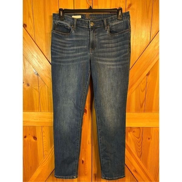 Kut From The Kloth Jeans Womens 12 Blue Carrie Boyfriend Denim (0582)