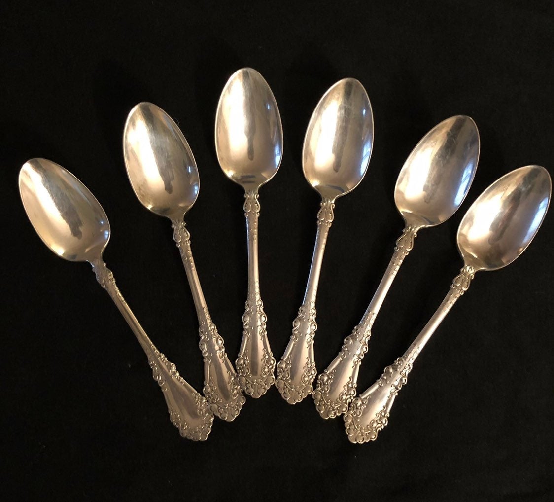 1847 Rogers Bros Berkshire 6 Teaspoons