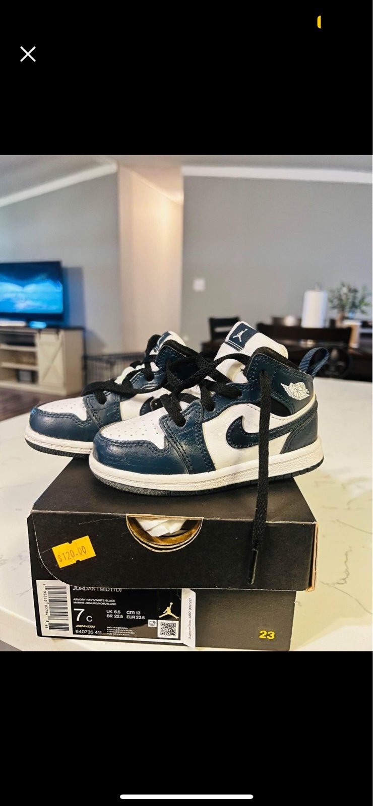 Jordan 1 mid kids