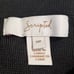 Scripted Off-The-Shoulder Contrast Lace-Up Bell Sleeve Sweater Size Small