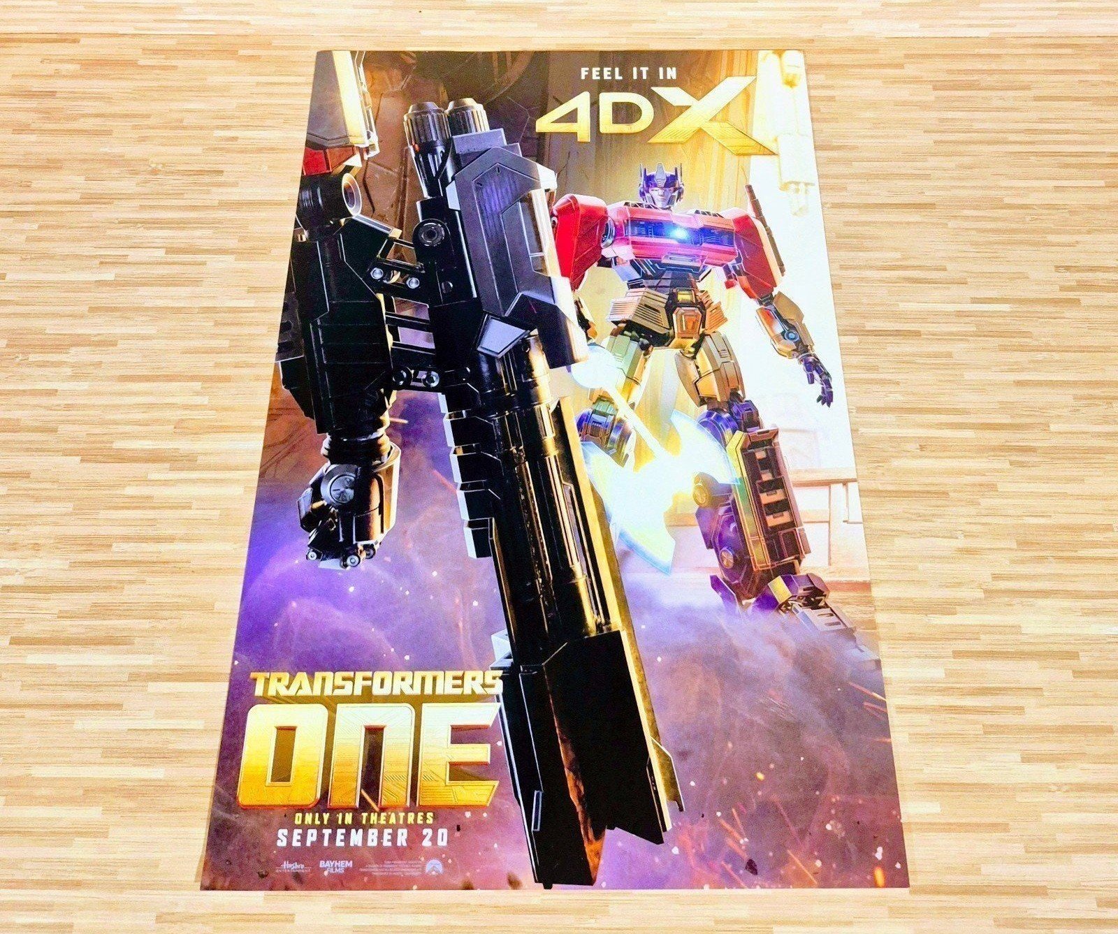 New!!! Transformers One: Movie Poster