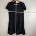 Tuckernuck Kenzo Dress Size S Black Crepe Classic Preppy Party Pomander Place