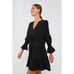 Tuckernuck Kenzo Dress Size S Black Crepe Classic Preppy Party Pomander Place