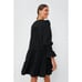 Tuckernuck Kenzo Dress Size S Black Crepe Classic Preppy Party Pomander Place