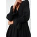 Tuckernuck Kenzo Dress Size S Black Crepe Classic Preppy Party Pomander Place