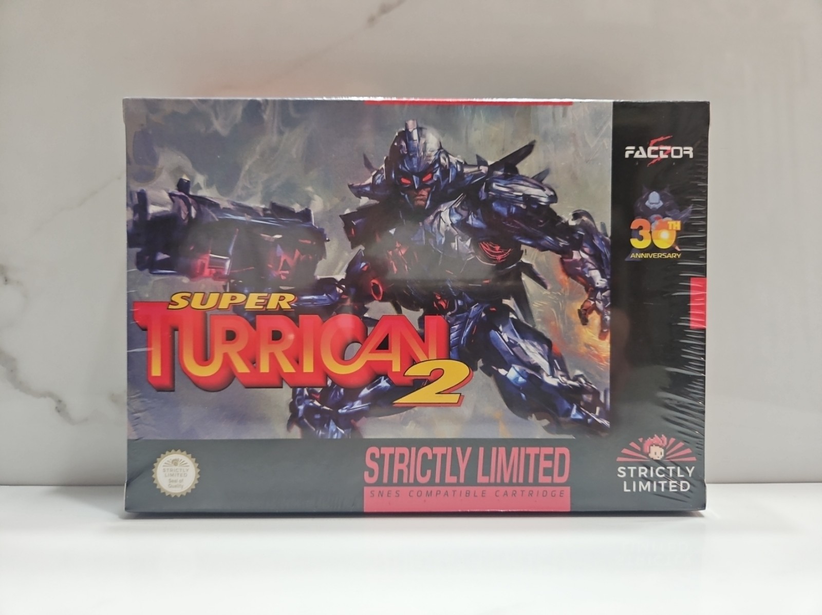 SEALED SUPER TURRICAN 2 Special Ed. Strictly Limited (Super Nintendo SNES)