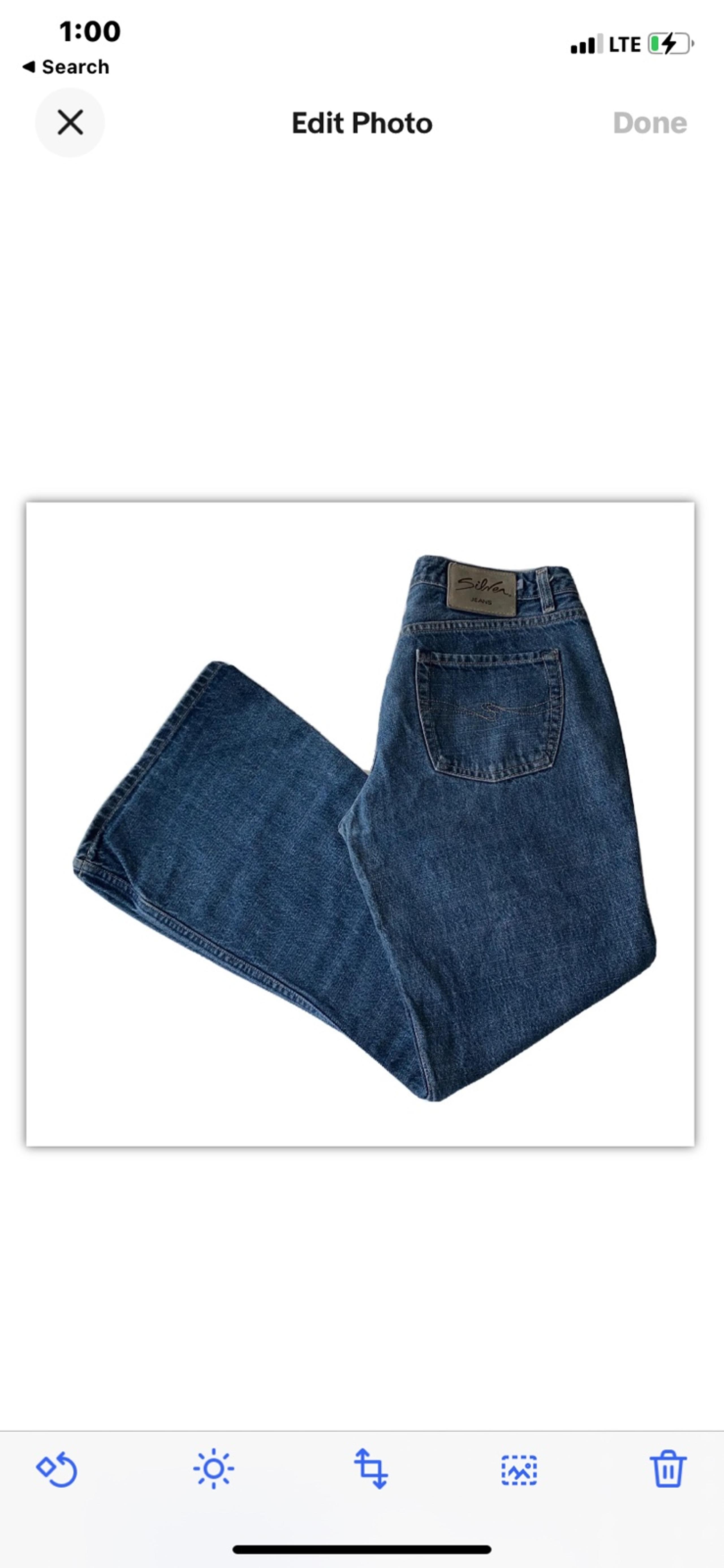 Silver jeans vintage 32/31 wide leg