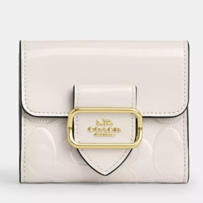 Coach Small Morgan Wallet In Signature Leather