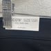 NWT Chicos Black Faux Leather Front pointe Slim Fit Pants 5-Pocket Size 1.5R 10R