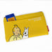 Adventures of Tintin Yellow Zippered Pouch