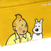 Adventures of Tintin Yellow Zippered Pouch