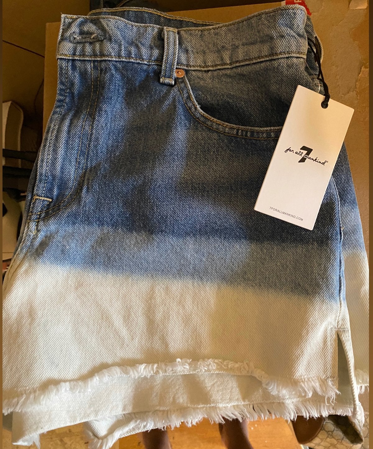 7 for all mankind shorts