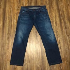 Citizens of Humanity Jeans Women's 28 Dylan Drop Rise Cropped Dark Wash Denim