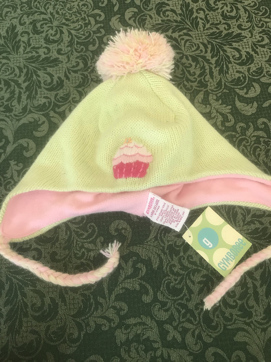NWT Sweet cupcake hat gymboree 5 7 6 cap