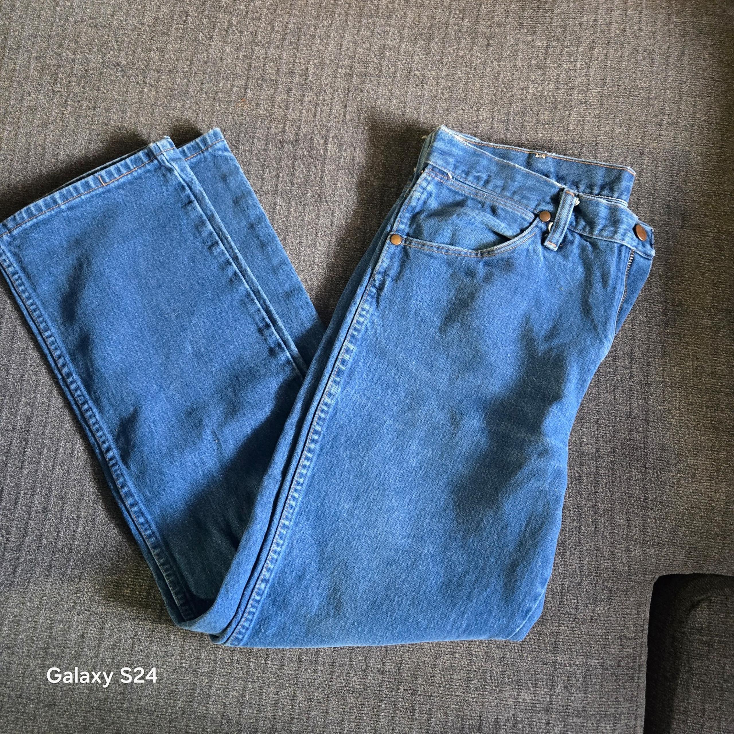 Wrangler Cowboy Cut Slim Fit 936DEN Blue Jeans Denim Pants Men's