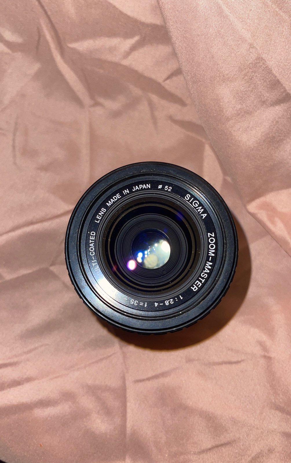 Sigma Zoom -Master 1:2.8-4 F=35 -70mm Multi Coated