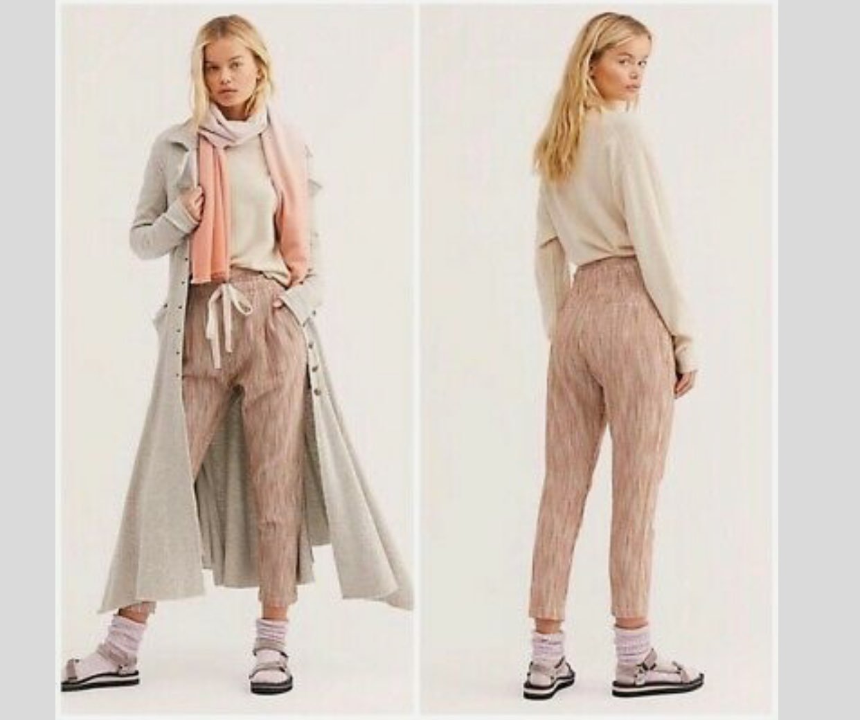 Free People Light at Sunrise Crop Pant