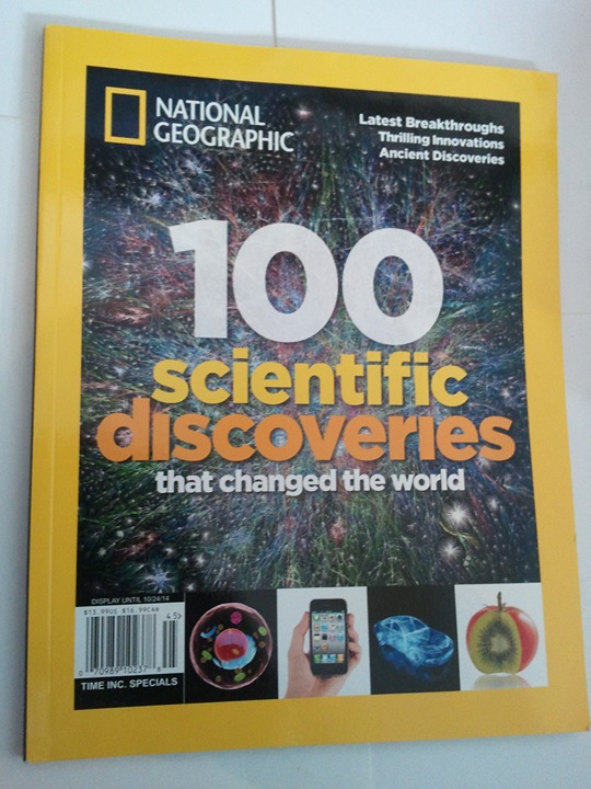 National Geographic 100 Scientific Discoveries that Changed the World Magazine N