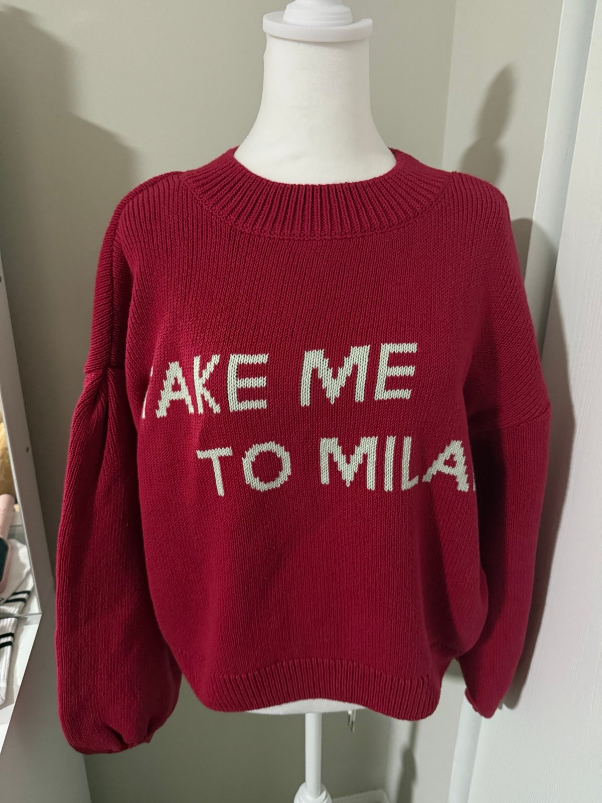 Maeve Sweatshirt Red