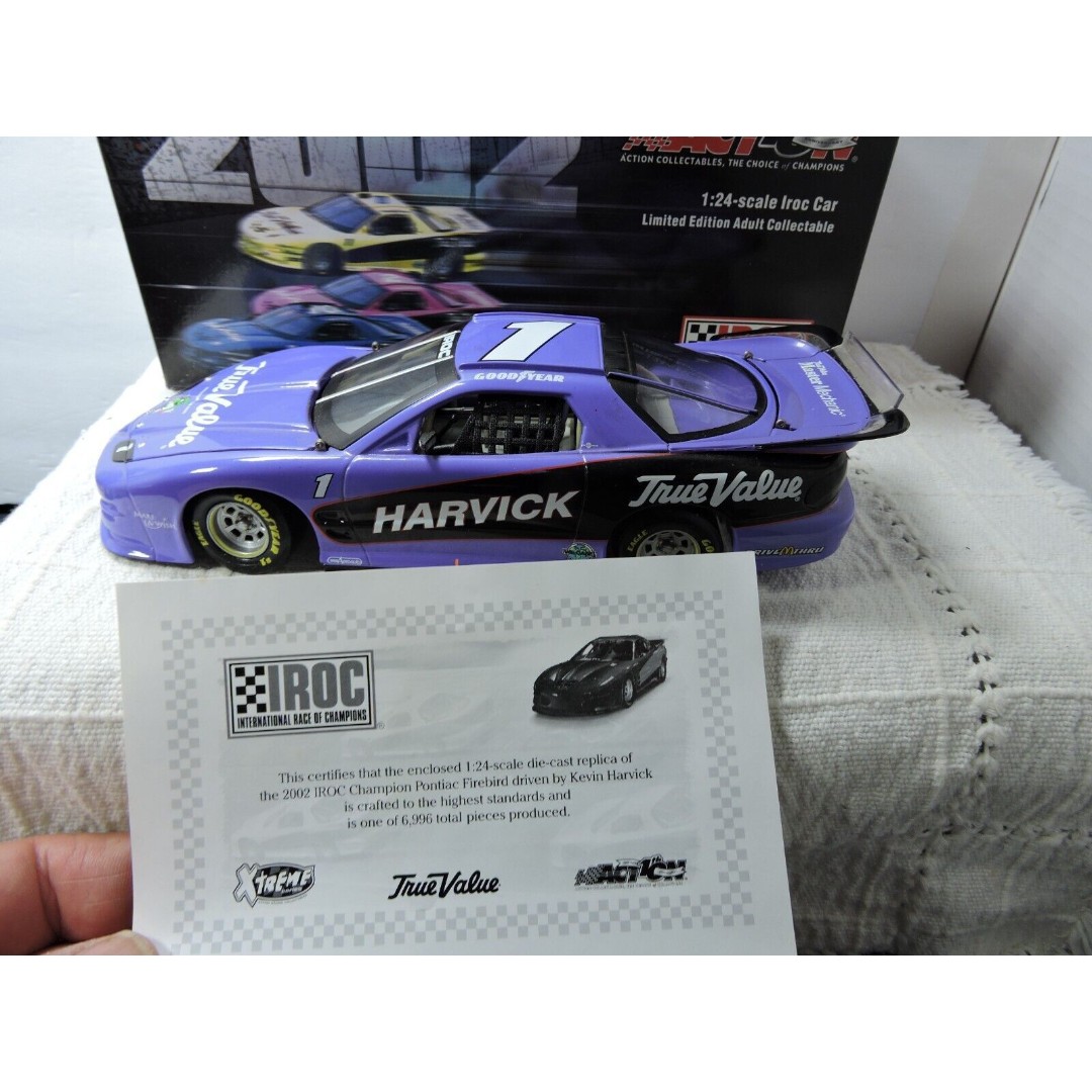 Nascar Action Kevin Harvick #1 true value purple scale 1:24 diecast