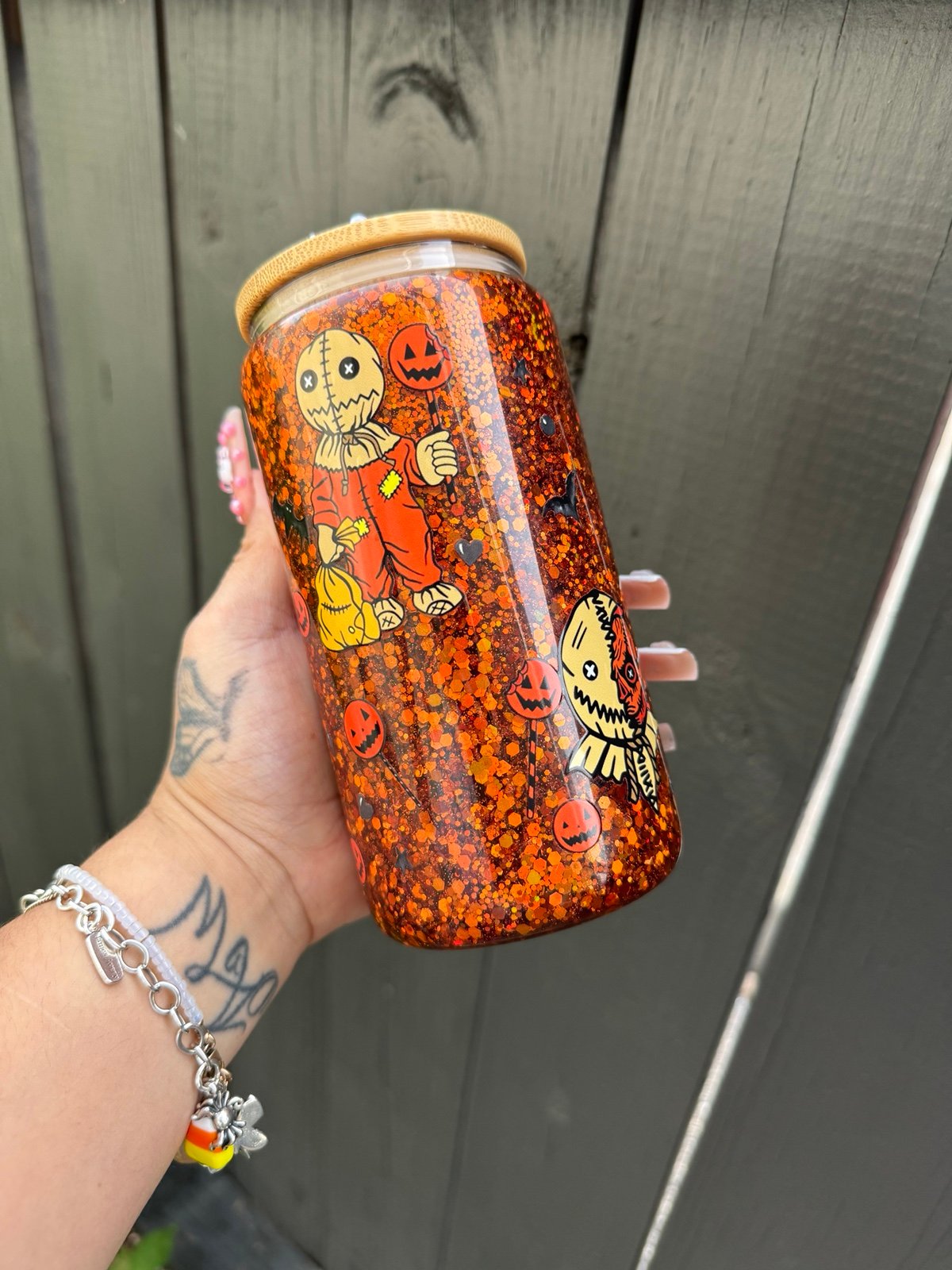 snowglobe tumbler
