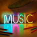 1pc Letter Shaped LED Neon Light