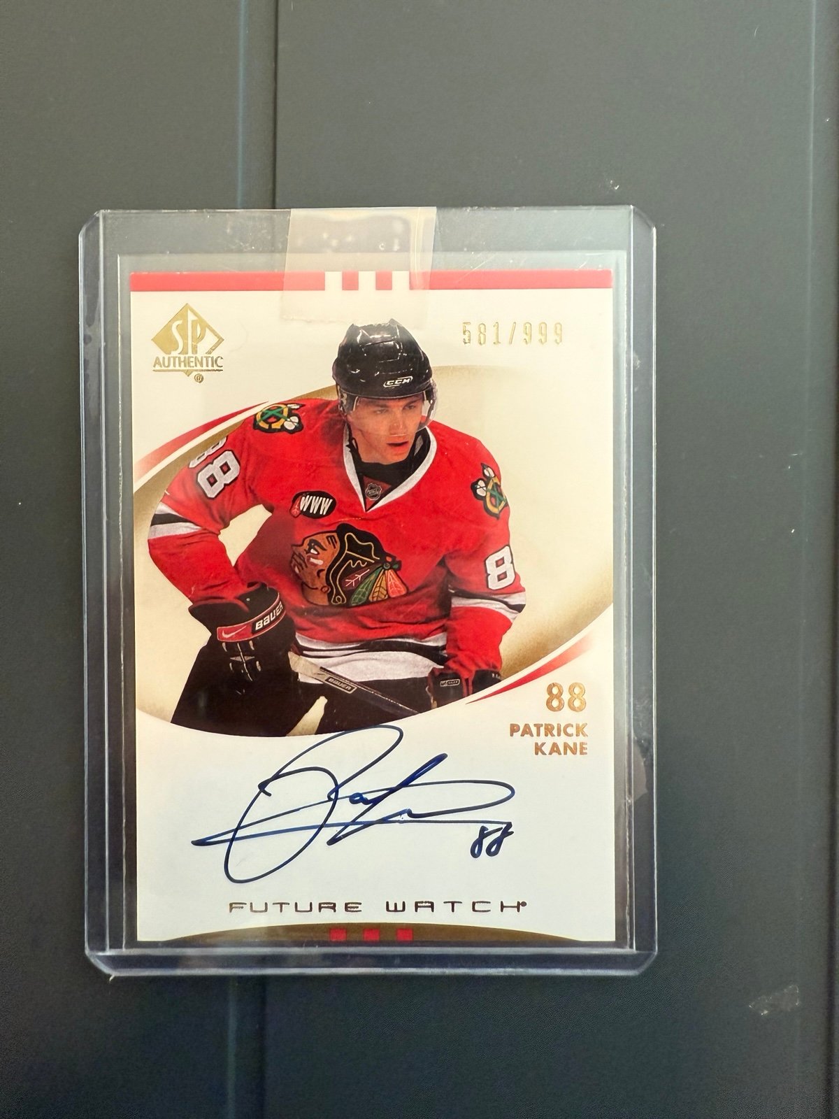 Patrick Kane future watch autograph