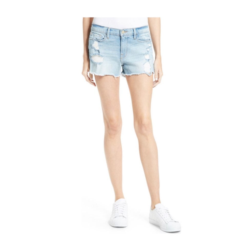 FRAME Denim Le Cutoff Short in Taffs (29)