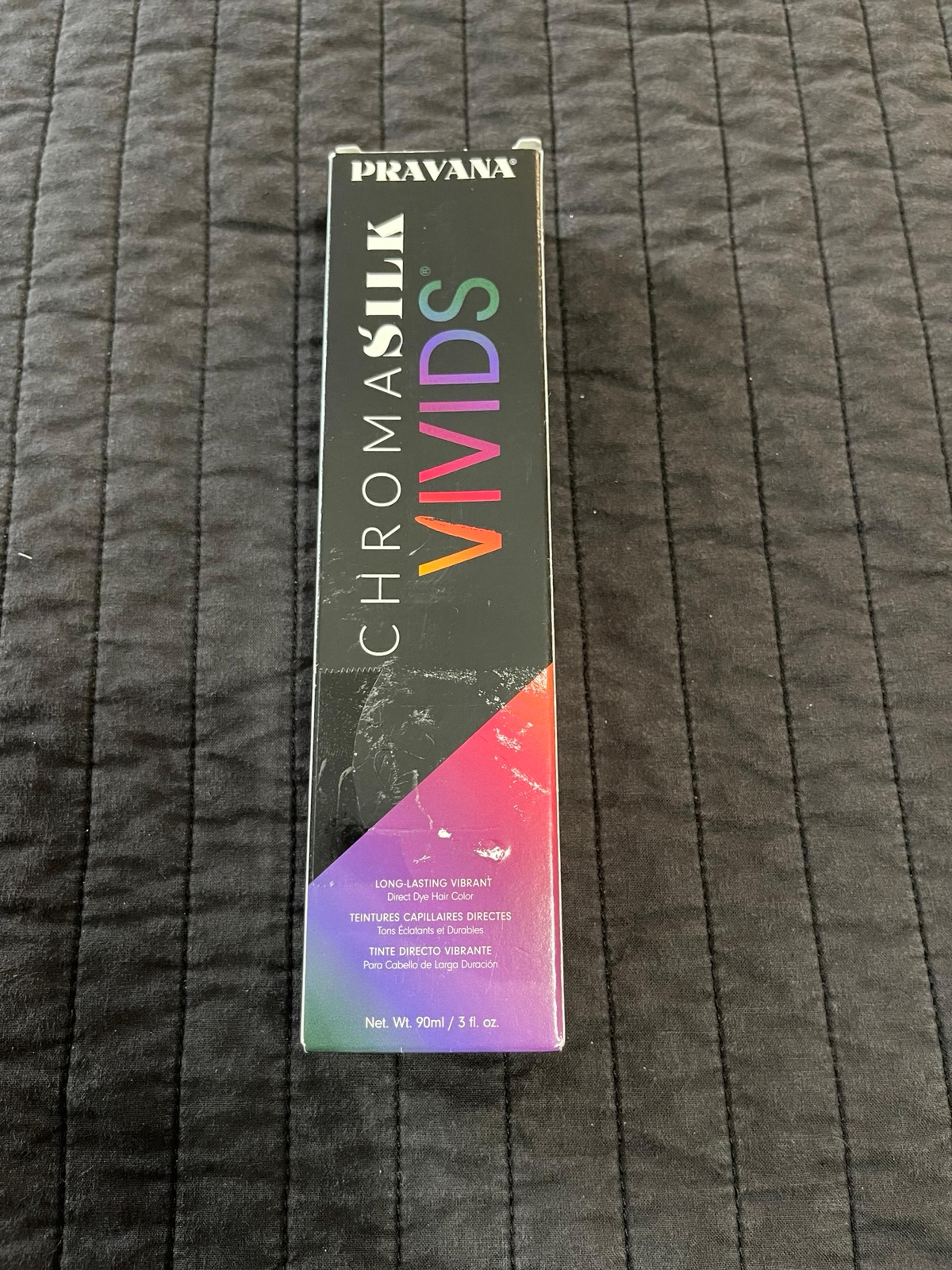 Pravana ChromaSilk Vivids hair color “Wild Orchid”