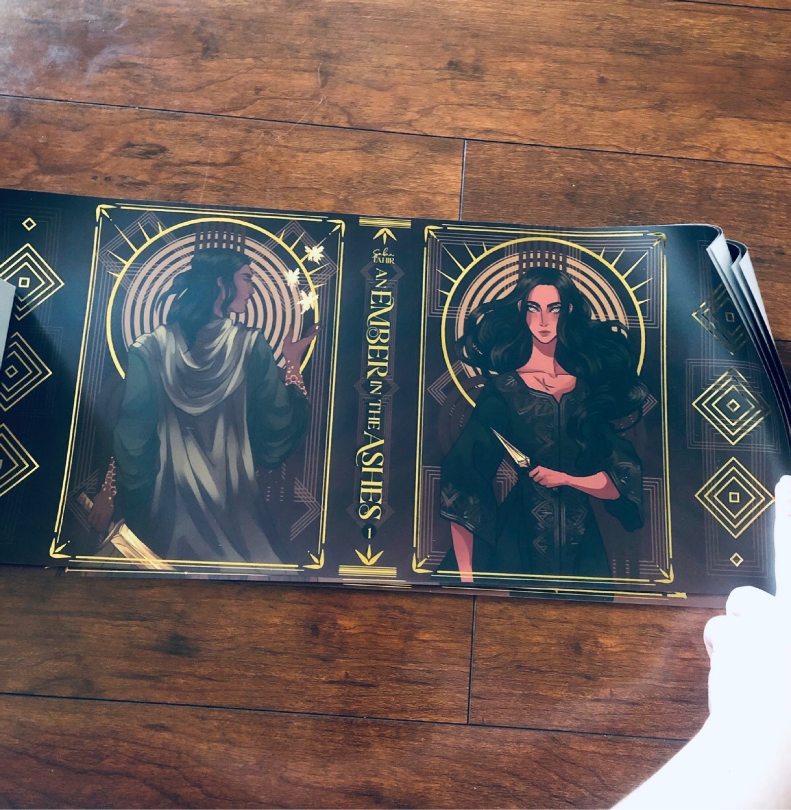 Exclusive Monolimeart Foiled An Ember In The Ashes Art Dust Jacket Set
