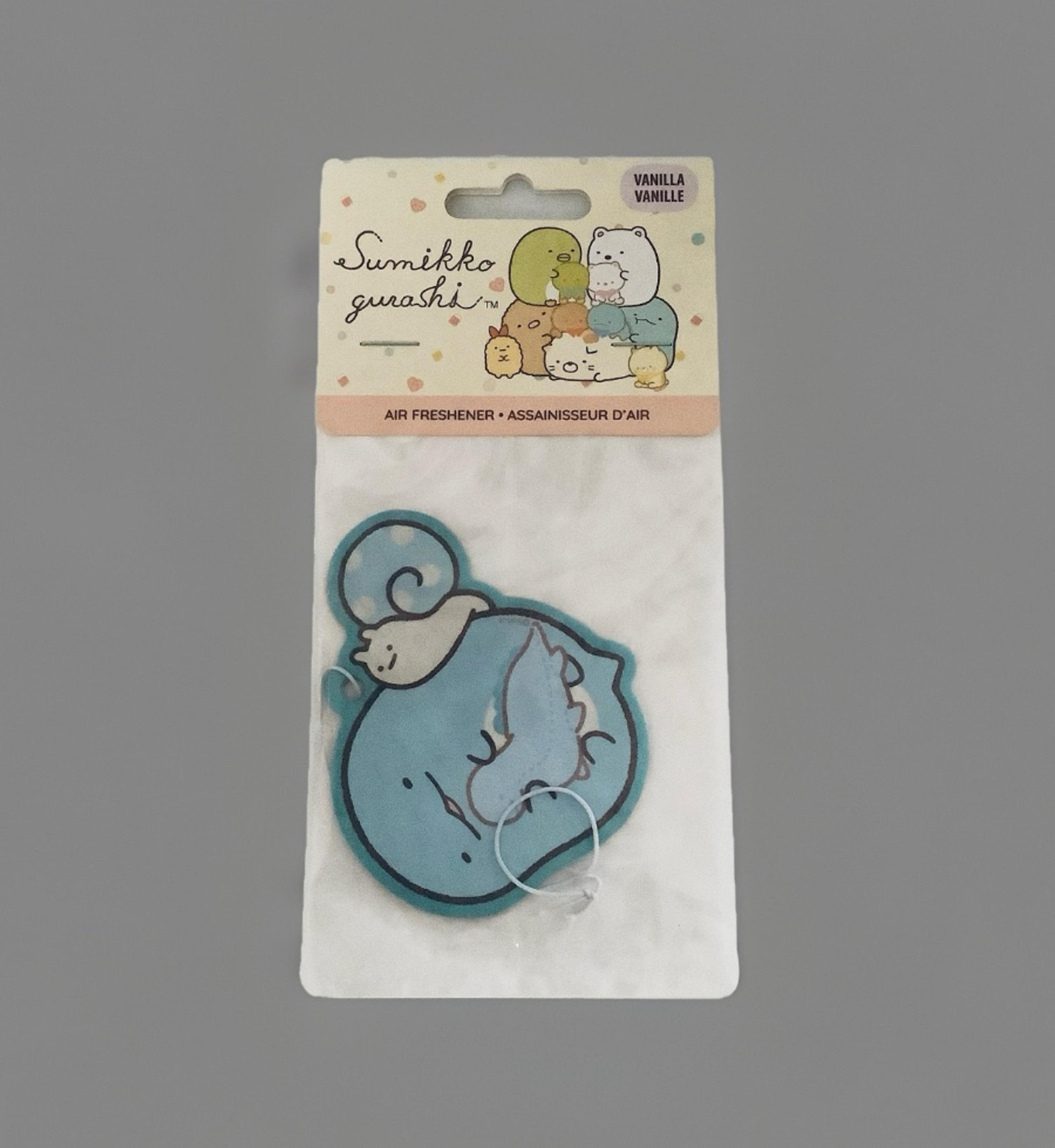 GS2282 SG AIR FRESHENER SHIROKUMA'S HANDMADE PLUSH TOKAGE - VANILLA - San-X