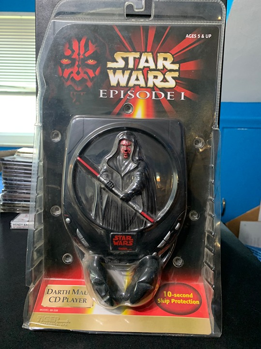 Star Wars Darth Maul CD Player new never opened Tiger Electronics