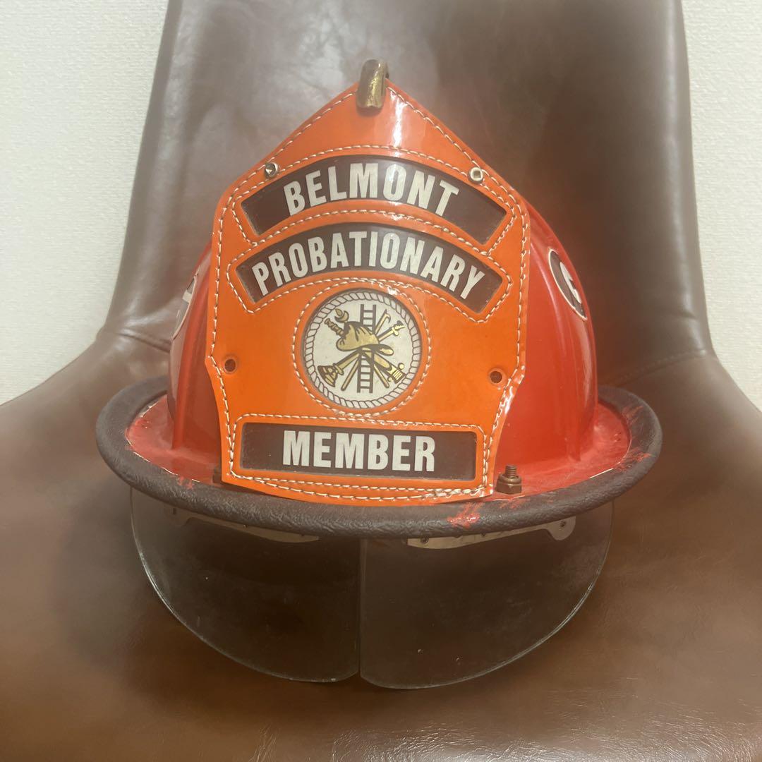 Belmont firefighter helmet