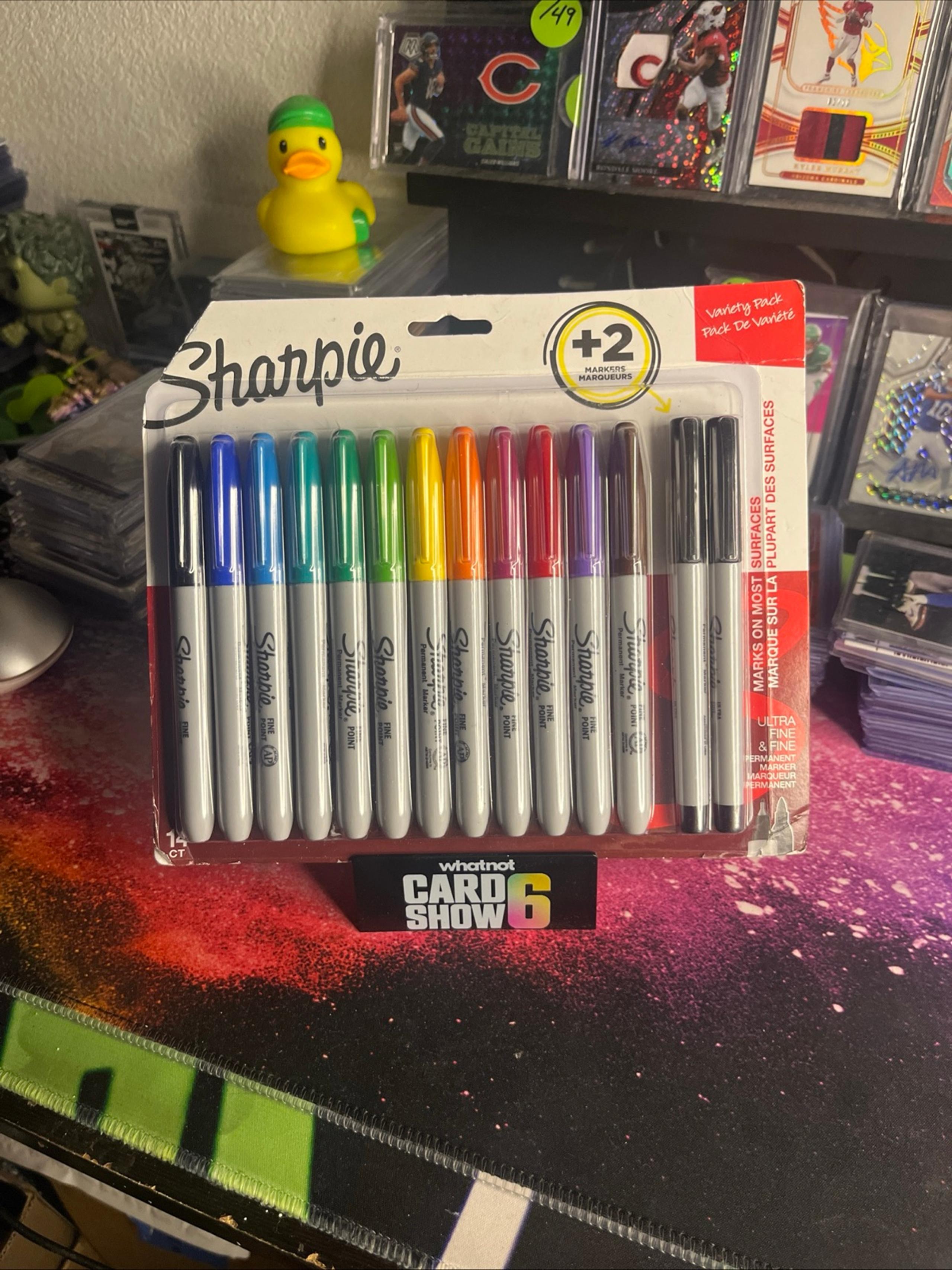Sharpie Variety 12 Pack +2 Markers Variety Pack Fine & Ultra Fine Point 14ct