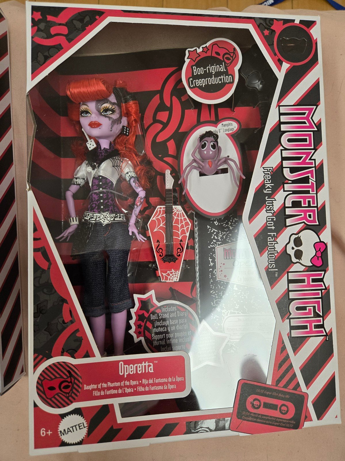 MONSTER HIGH BOORIGINAL CREEPODUCTION OPERETTA