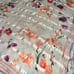 Vintage Ralph Lauren Ivory Silk Hand Rolled Scarf Soft Pastel Watercolor Floral