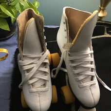White Roller Skates