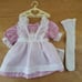 American Girl Samantha Doll Birthday Dress With Tights & Hanger