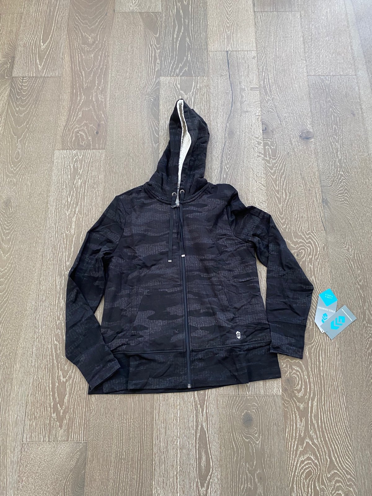 Free Country luxe fleece zip-up hoodie