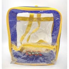 Vintage Yu-Gi-Oh Clear See Through Backpack Yugioh Collectible Size Kids