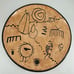 Southwest Rock Art Ellen Peebler Studio art pottery plate platter decor
