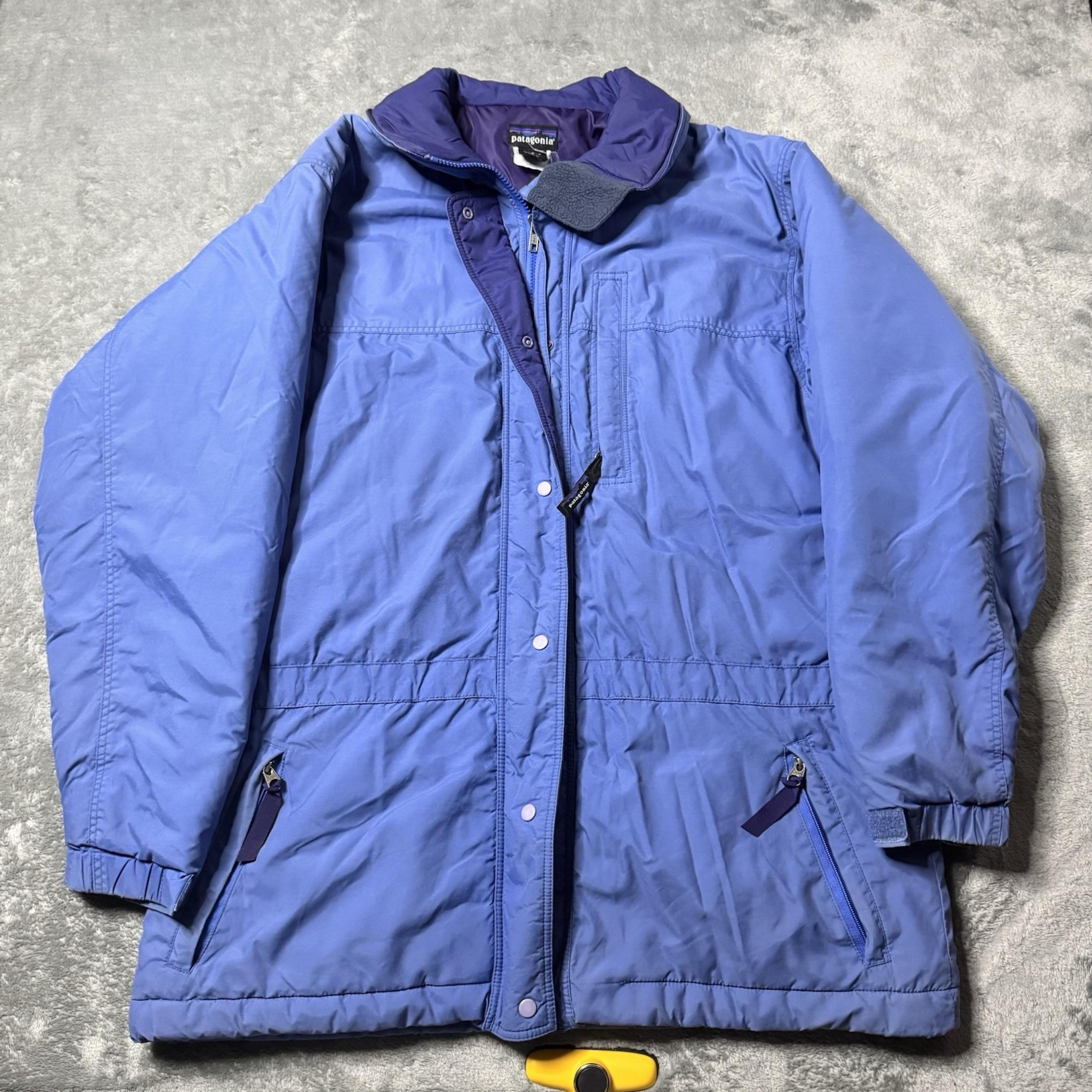 VINTAGE PATAGONIA WOMENS JACKET LARGE PURPLE SKI SNOWBOARDING PARKA STYLE 84109