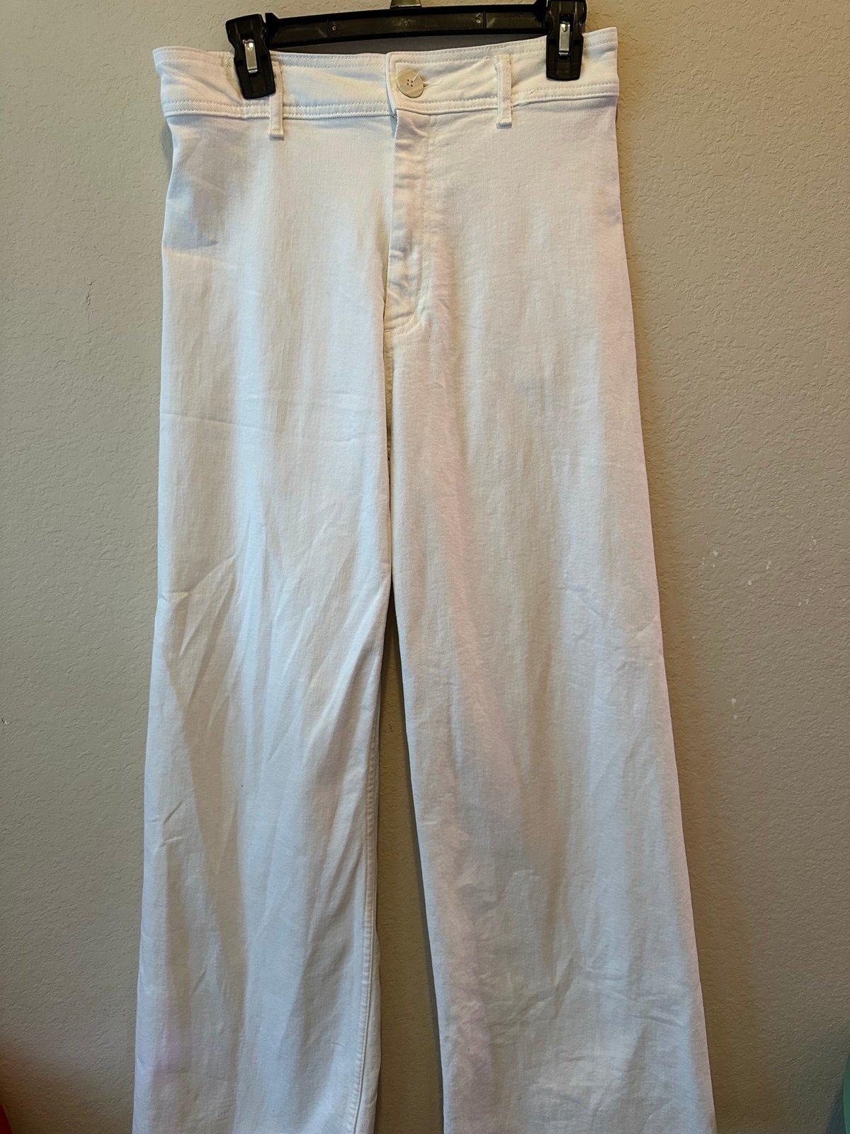 ZARA white jeans