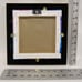 Beautiful Hand Textured Art Canvas Print Rooster in Gold Frame