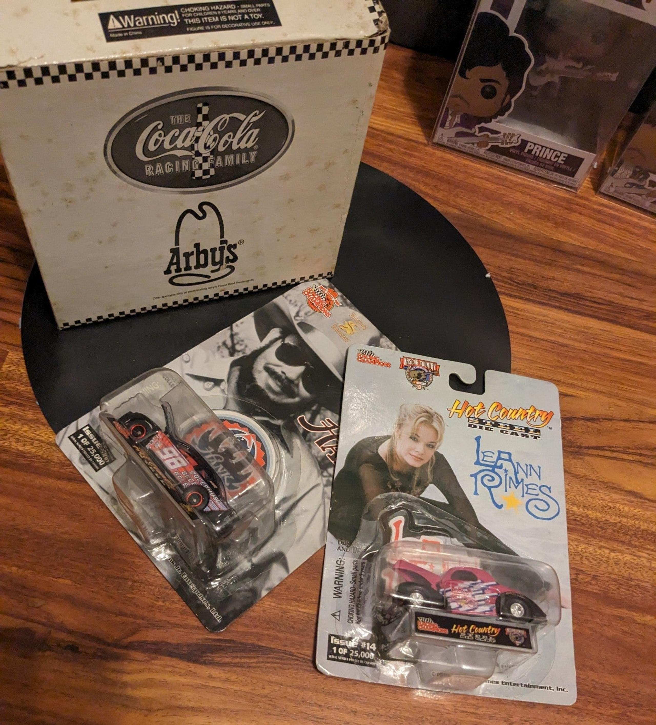 Nascar Bubble head and limited edition country music racing Champion
