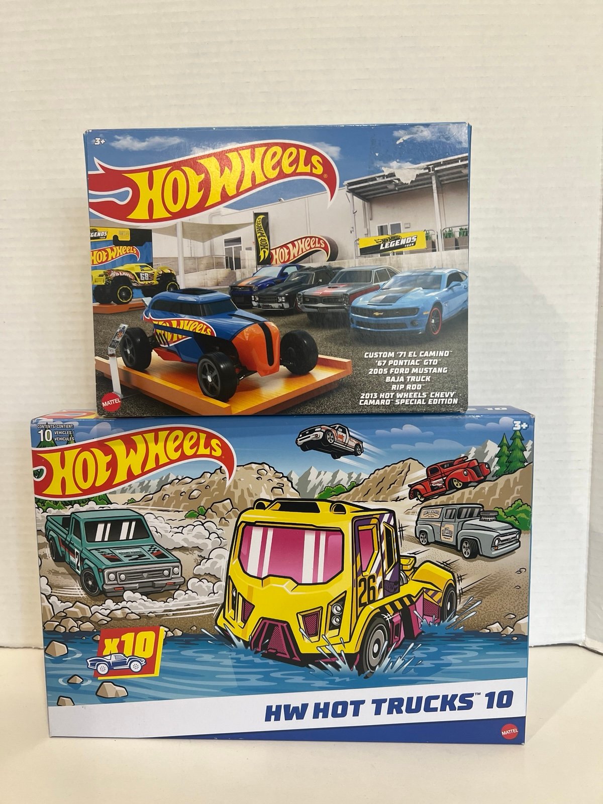 2-Pack HOT WHEEL Toys (Trucks and Cars) New/Sealed