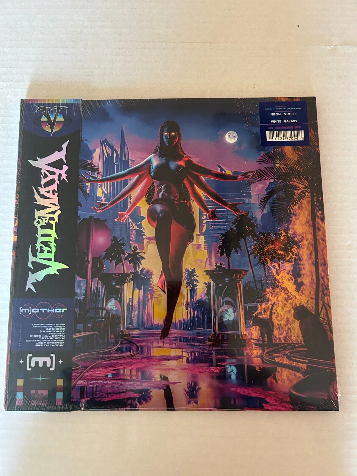 Veil Of Maya – [M]other Limited Neon Violet + White Galaxy Color Vinyl LP