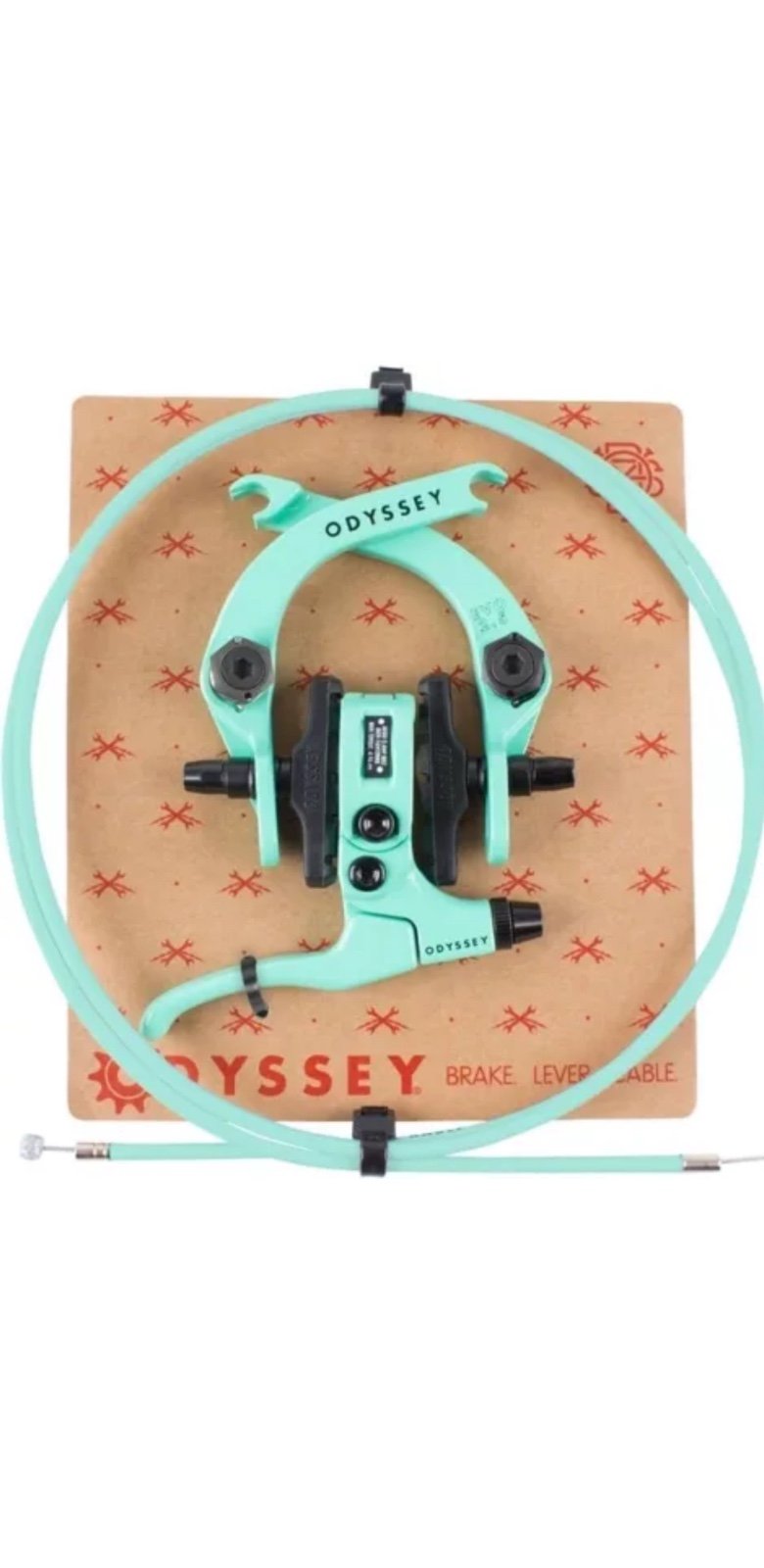 ODYSSEY BMX EVO 2.5 BICYCLE U-BRAKE KIT TOOTHPASTE LIMITED EDITION