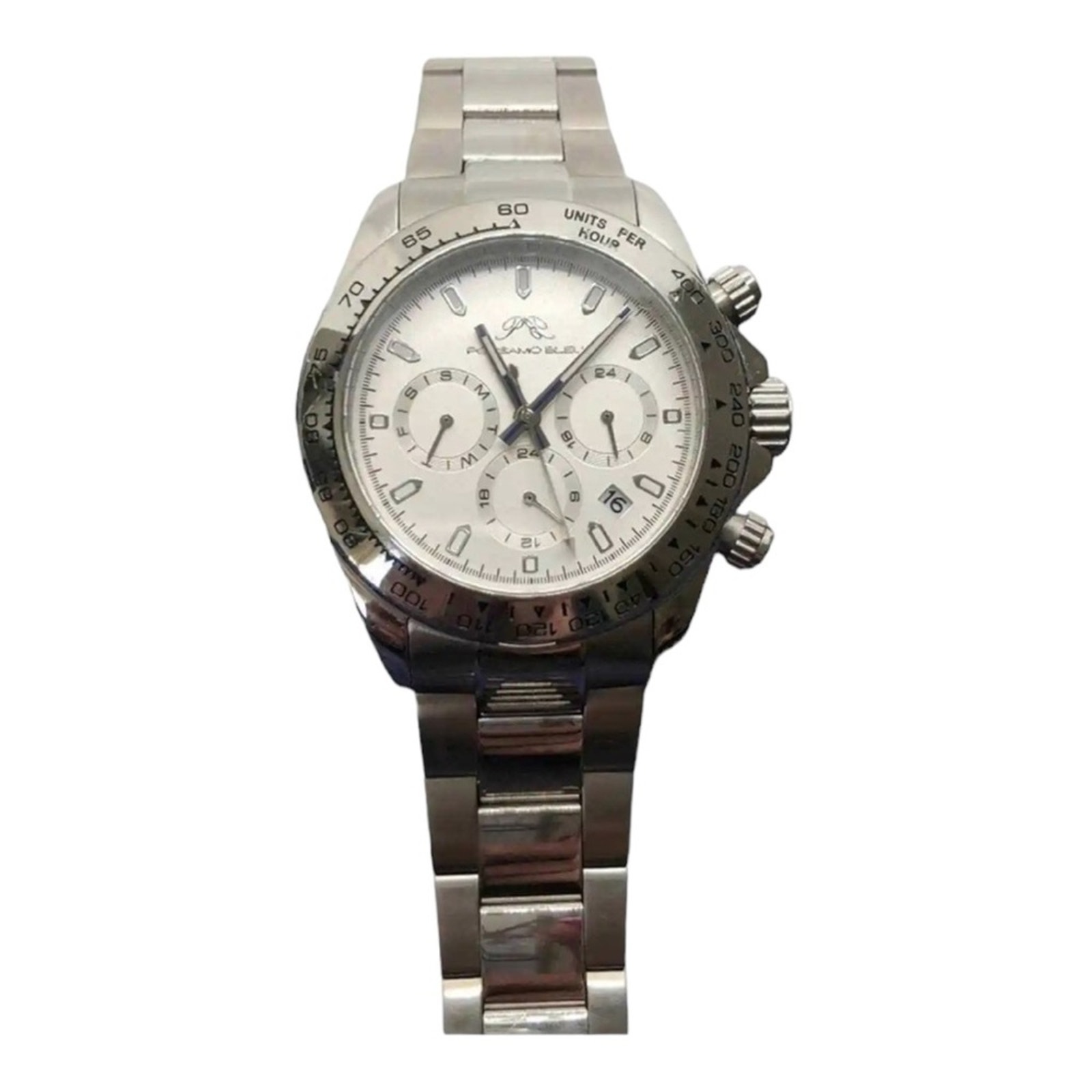 Porsamo Bleu Preston Multi Function Dial Stainless Steel Bracelet Watch